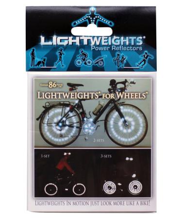 Lightweights for Wheels SilverFlex SuperBright Reflective 86
