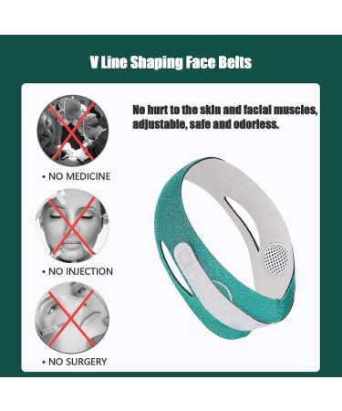 V Line Shaping Face Belts - Double Chin Reducer & Lifting Mask | Anti-Aging Wrinkle Band | Contouring Slimming & Firming Face Lift - Buy Online on GoSupps.com