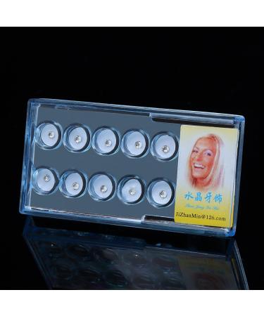 Fsetnight 10Pcs Oral Teeth Gems | Crystal Tooth Jewelry & Clear Color Dental Decor - Buy Online on GoSupps.com