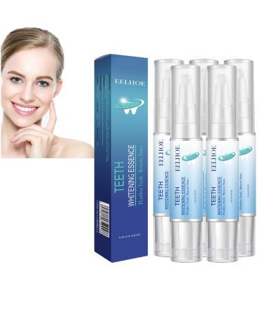 Tooth whitening pen gums therapy gel teeth whitening essence teeth whitening pen tooth whitening essence pen white teeth pen teeth bleaching refill gel tooth stain remover (5PC)