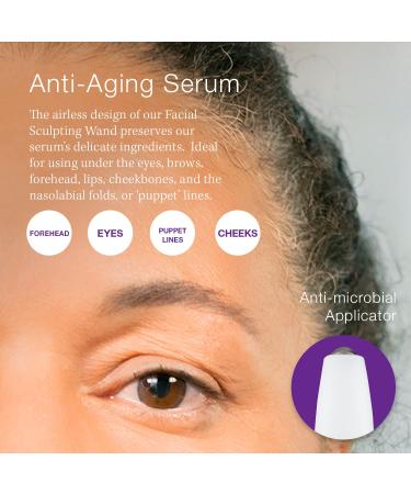 SBLA Beauty Instant Sculpting Wand: Advanced Anti-Aging Serum for Smoothing, Tightening, and Brightening Skin | Vitamin C Facial Wand for Lines and Wrinkles | 0.23 Fl Oz / 6.8mL - Buy Online on GoSupps.com
