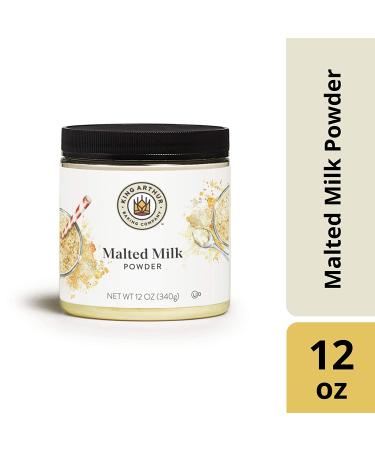 King Arthur Malted Milk Powder - 12 Ounces | Quality Ingredients for Baking - Buy Online on GoSupps.com