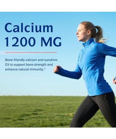 Innate Vitality Calcium 1200 mg with Vitamin D3 5000IU Vitamin D3 Absorbable Calcium Supplement Non GMO No Gluten for Bone Immunity 90 Tablets - Buy Online on GoSupps.com