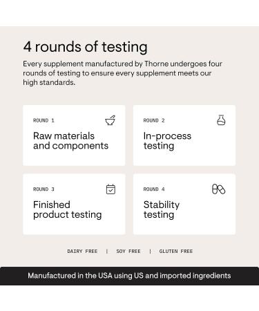 THORNE - Ashwagandha - Highly Concentrated Shoden - Calming Stress Support for Women & Men* - Supports Daytime Energy Mental Clarity & Optimal Immune Function* - 30 Capsules 30 Count (Pack of 1) - Buy Online on GoSupps.com