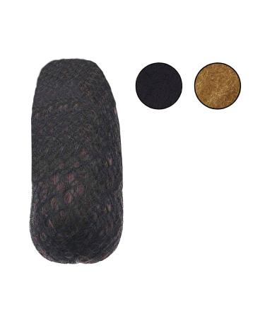 A&A Hair Beauty Hair Accessories Hair Bun Hair Knot Donut Hair Donut Ring Hair Pillow Knot Pillow Volumizing Pillow Cellulose (Dark)