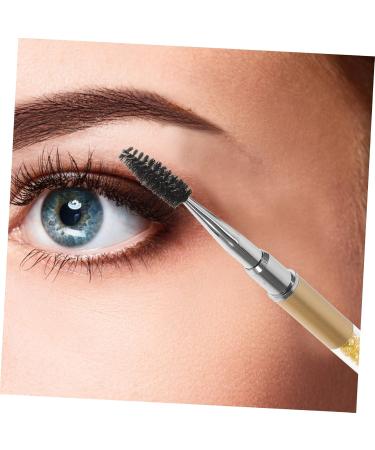 Balacoo 4 Pcs Grafting Eyelash Brush Set | Eyeliner Stamp White Eyeliner Eyebrow Spoolie & Glitter Gel | Perfect Eye Makeup Tool for Stunning Looks - Buy Online on GoSupps.com