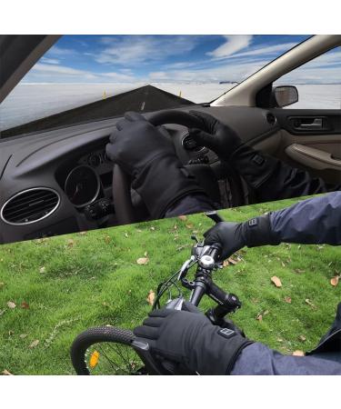 LPCRILLY Rechargeable Battery Electric Heated Gloves for Arthritis Hands  Ultrathin Hand Warmer Motorcycle or Bicycle Riding Skiing Fishing Gloves Screen Touchable Medium - Buy Online on GoSupps.com