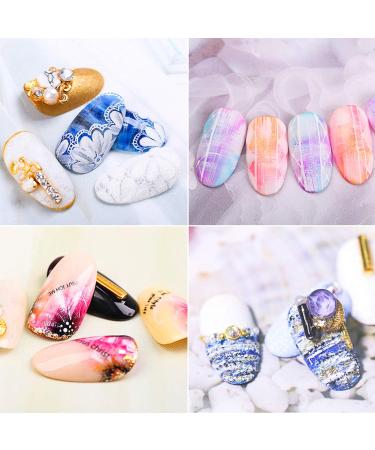 Avodova Acrylic Nail Brush Set - 5 PCS Gel Nail Art Brushes for DIY Designs | Salon & Home Use - Buy Online on GoSupps.com