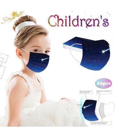 Celendi 50pcs Kids Disposable_Face_Mask 3 Ply Children_Masks Protection Breathable Kids_Mask Anti Dust Back to School Supplies - Buy Online on GoSupps.com