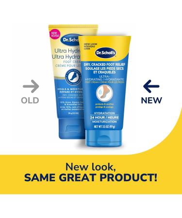 Dr. Scholl's (DRSC1) Ultra Hydrating Foot Cream Heals and Moisturizes Dry Cracked Skin 100 grams - Buy Online on GoSupps.com