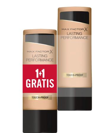 Max Factor, Copriza Long-Lasting Performance High Performance Liquid Foundation, Matte Finish and Long Lasting, 111 Deep Beige, 2 x 35 ml