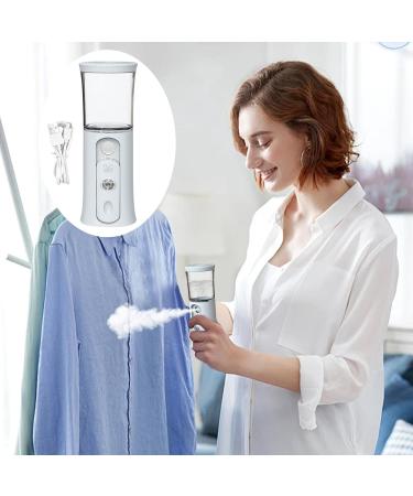 Huayeex Portable Face Steamer - Cordless Portable Facial Mister - 30ml Visual Water Tank Cordless Mist Sprayer Handy Nano Mist Sprayer with Colorful Light for Face Hydrating White - Buy Online on GoSupps.com