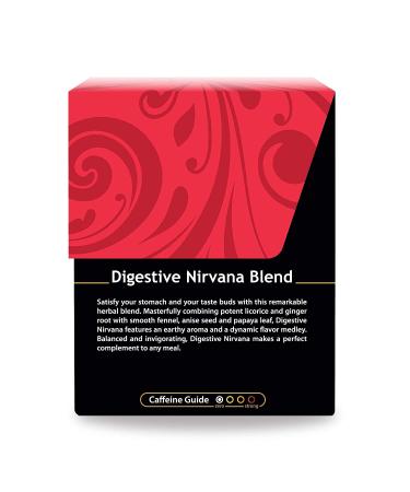 Organic Digestive Nirvana Tea - Buddha Teas | OU Kosher, USDA Organic, 18 Bleach-Free Bags - Buy Online on GoSupps.com