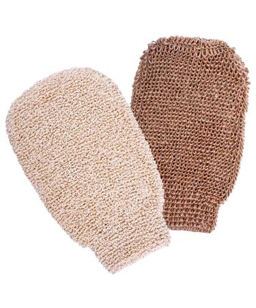 Liaoli 2 pieces of peeling glove massage shoe bad shower gloves gloves for peeling and body washer environmentally friendly peeling tools