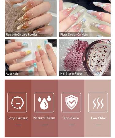 Solid Nail Gel | Gradient Sponge Kit for Nail Polish Artistic Gradient Manicure with Sponges and Metal Clip for Women and Girls Adults at Home - Buy Online on GoSupps.com