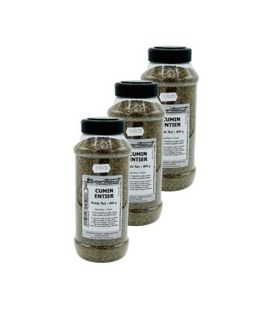 Lot 3x Cumin seeds - 400g jar