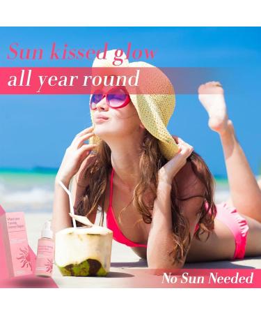  G n rique Sun Drops Tanning 60 ml Sunless Bronzing Solution Streak- Instant Glow Hydrating -Tanner Drops Natural Look for All Skin Tones and Types More Women - Buy Online on GoSupps.com