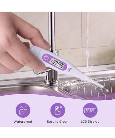 Femometer Digital Basal Body Temperature Thermometer for Fertility Tracking - Purple - Buy Online on GoSupps.com