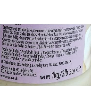 TRS Minced Ginger & Garlic Paste 1kg with World Food Shop Scoop - Indian Flavour Premium Quality Multipurpose Cooking Essential - Buy Online on GoSupps.com