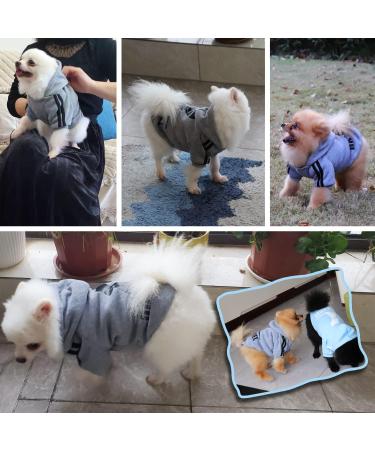QiCheng&LYS Cute Cotton Dog Hoodie Sweater - M Grey - Buy Online on GoSupps.com