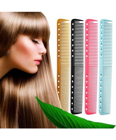 Peigne 7 Colors Professional Hair Combs Barber Hairdressing Hair Cutting Brush Pro Salon Hair Care Styling Tool(Light Green) - Buy Online on GoSupps.com