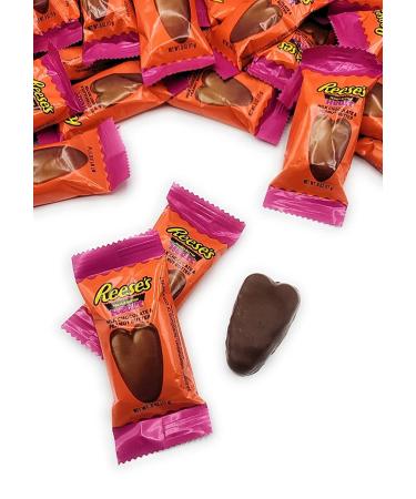 Reese's Milk Chocolate Peanut Butter Hearts - Individually Wrapped Valentine's Day Candy - Bulk Pack (1 Pound) - Buy Online on GoSupps.com