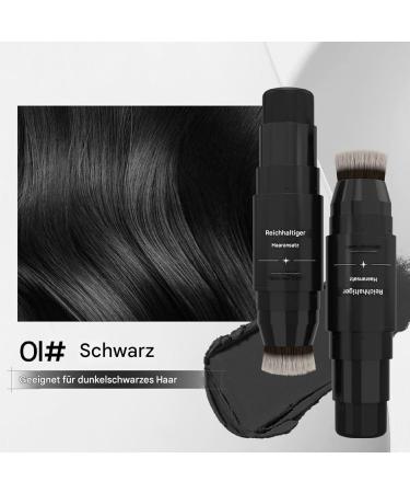Root Covering Pencil Temporary Grey Hair Cover Long Lasting Color Pencil for Hair Cover for Women Adults Friends Beauticians - Buy Online on GoSupps.com