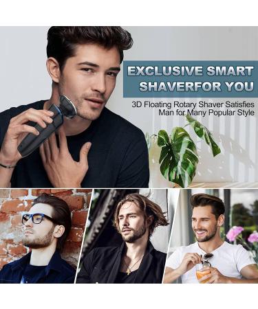 Buy Upgraded Electric Razor for Men - Cordless 3D Rotary Shaver Waterproof Wet/Dry - Perfect Gift for Husband Dad Boyfriend - Fast International Shipping - Buy Online on GoSupps.com
