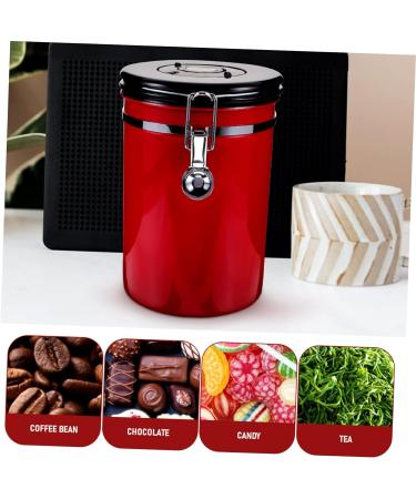 Zerodeko 1pcs Cereal Containers Latrge Capacity Airtight Tin Coffee Tins Cookie Tin Metal Tea Container Candy Tin Tea Containers Grain Canisters Snacks Container Sugar Tin Food Coffee Beans - Buy Online on GoSupps.com