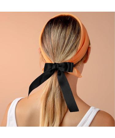 Ouligay 6pcs Tassel Hair Bows with Long Tail - Hair Ribbon Bow Clips for Women and Girls - Buy Online on GoSupps.com