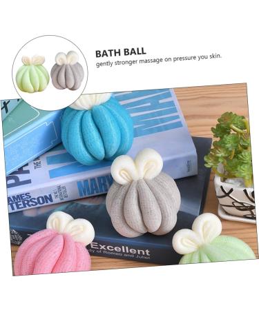 FRCOLOR 2pcs Bath Ball Shower Brush - Premium Bathroom Accessories for Bubble Baths & Scrubbing - Buy Online on GoSupps.com