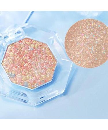 Glitter Eyeshadow Palette Shimmer Makeup Eye Shadow Powder Eyeshadow Makeup Create Sweet Makeup for Woman and 105# Colorful World - Buy Online on GoSupps.com