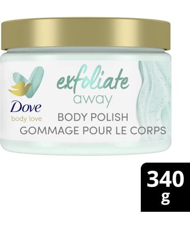 Dove Body Scrub For Silky Smooth Skin Himalayan Salt & Rose Oil & Body Love Body Scrub for rough bumpy skin Exfoliate Away body scrub with AHAs for silky smooth skin 340 g Rose + Scrub 298 g (Pack of 1) - Buy Online on GoSupps.com