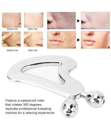 Heart Shape Face Roller Massager - Reduce Puffiness & Tighten Skin | Lifting Tool for Home & Travel - Buy Online on GoSupps.com