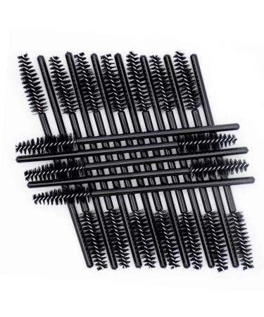 Ymwalk 100 One-Way Black Eyelash Brushes for Extensions | Eyebrow Applicator & Makeup Tool Set - International Shipping Available - Buy Online on GoSupps.com
