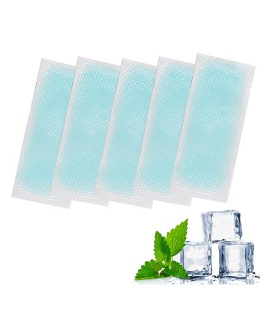40 Sheets Fever Cooling Gel Patches Cooling Forehead Strips Cooling Gel Sheet for Baby Kids Children Adult Relieve Headache Toothache Pain Drowsiness Fatigue Refreshing Sunstroke 40 Pack