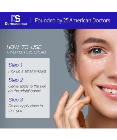 Eye Cream for Under Eye Wrinkles | Reduce Fine Lines Bags & Dark Circles | Dermatologist Tested | 0.5 Fl Oz - Buy Online on GoSupps.com