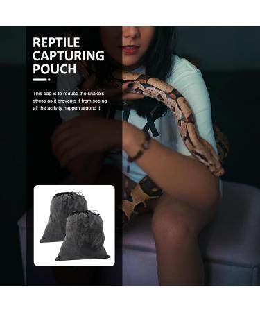 POPETPOP 2pcs for Catching Capturing Bag Reptiles Snakes Avoid Cloth Carrying Travel Accessory Sling Hunting Draw Transporting Carrier Heavy Holder Reptile Pouch Small Pet Snake Portable - Buy Online on GoSupps.com