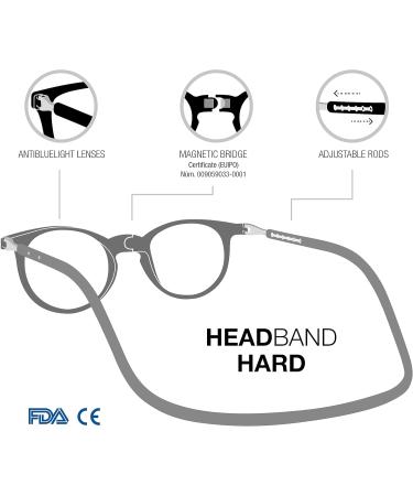 Blue Light Blocking Magnetic Reading Glasses for Men & Women - FARADAY Indigo | 8 Colors 5 Powers - Shop Now - Buy Online on GoSupps.com