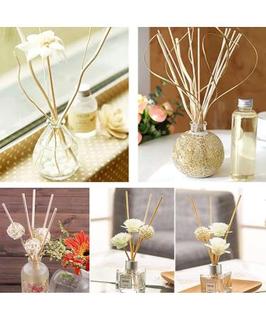 Vievre 100 Pcs Rattan Fragrance Sticks - 20cm Room Aroma Chopsticks for Home Office & Spa | Wood Color White - Buy Online on GoSupps.com