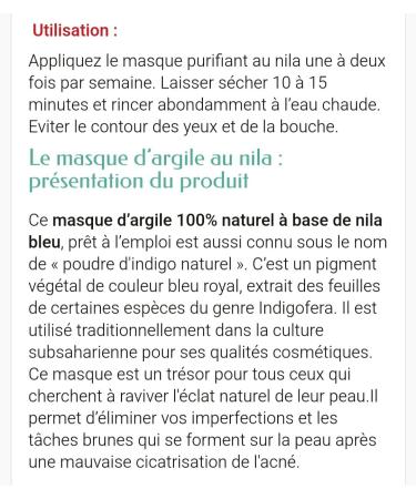  G n rique Nila Powder Mask 200g Brightening Natural Moisturizing Whitens Skin Fades Wrinkles and Spots - Buy Online on GoSupps.com