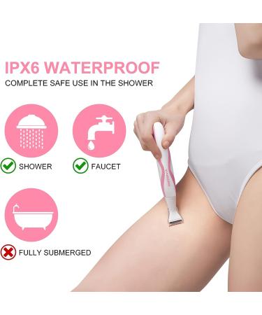 PINKPAPAYA 4IN1 Electric Hair Remover for Women - Facial, Nose, Bikini, Legs - Painless Body Hair Removal - Cherry P0402 - Buy Online on GoSupps.com