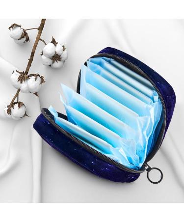 MUOOUM Menstrual Artery Bag - Zipper Women's Bond Bag for Tampons | Star Shiny Pattern Color 4 4.7x6.6 inches - Perfect for Women & Girls - Buy Online on GoSupps.com