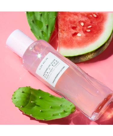 Glow Recipe Watermelon Glow PHA + BHA Pore-Tight Face Toner - Hydrating & Exfoliating Toner with Cactus Water, Cucumber & Tea Tree - 150ml - Buy Online on GoSupps.com