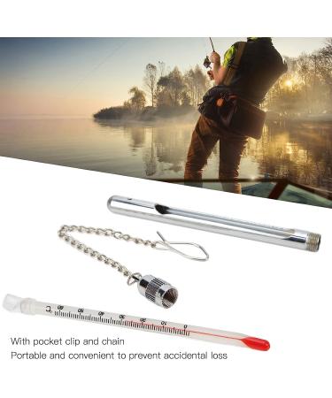 Brdi Fishing Thermometer: Compact Stream Water Temperature Measurement Tool for Fly Fishing - Buy Online on GoSupps.com