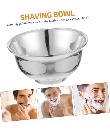 Minkissy Impact Bowl Container - Rustproof Steel Shaving Soap Mug & Razor Foam Pot for Men | International Shipping Available - Buy Online on GoSupps.com