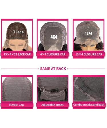 Women's Wig 10-30 Inch Real Hair Head Coverings 4 4 13 4 T-shaped Head Coverings Small Curly Black Long Curly Hair Girls Wavy Curly Hair Women's Wigs Hair Piece(T-type 13 * 4 26 inches/66CM) 26 inches/66CM T-type 13*4 - Buy Online on GoSupps.com