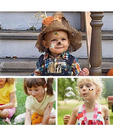 MISS FANTASY Halloween Tattoos - 192 PCS Temporary Glow in The Dark Tattoos for Kids - Buy Online on GoSupps.com