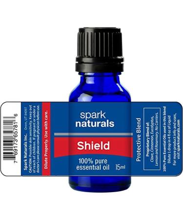 Shield Immunity Essential Oil 5ml - 100% Therapeutic Blend for Healthy Immunity | Protect Against Germs & Sickness | Spark Naturals - Buy Online on GoSupps.com