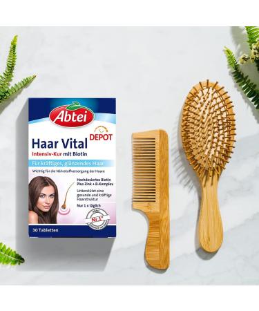Buy Abtei Haar Vital Intensive Treatment with Biotin - 30 Tablets for Healthy Hair | International Shipping Available - Buy Online on GoSupps.com